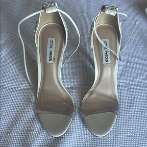 Steve Madden White Women's Heels